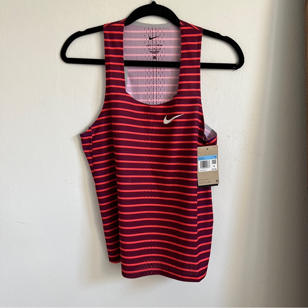 Nike Dri-FIT ADV AeroSwift Racing Singlet Womens Size M